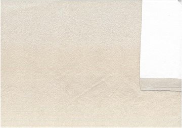 Sand Frotté med gummi bagside